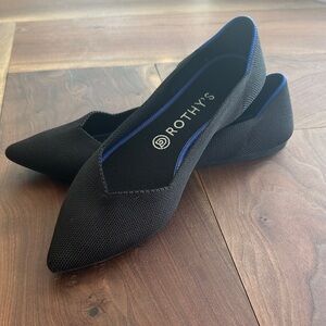 Rothy's Women's Black Points Flats